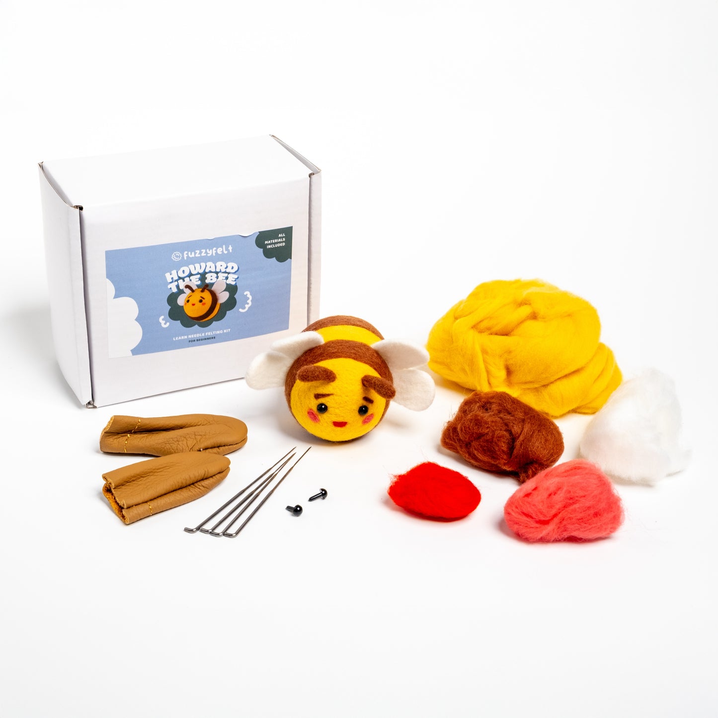 Howard the Bee Felting Kit