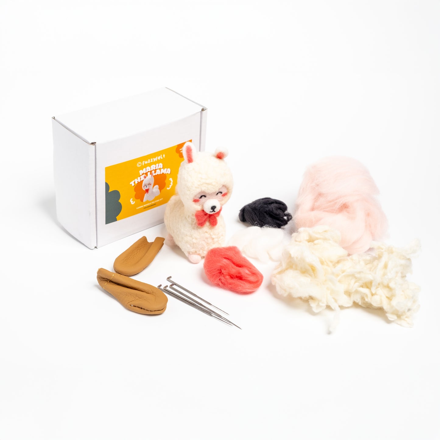 Maria the Llama Felting Kit