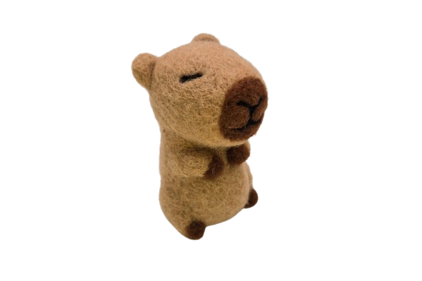 Cleo the Capybara Felting Kit