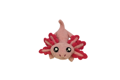 Lulu the Axolotl Felting Kit