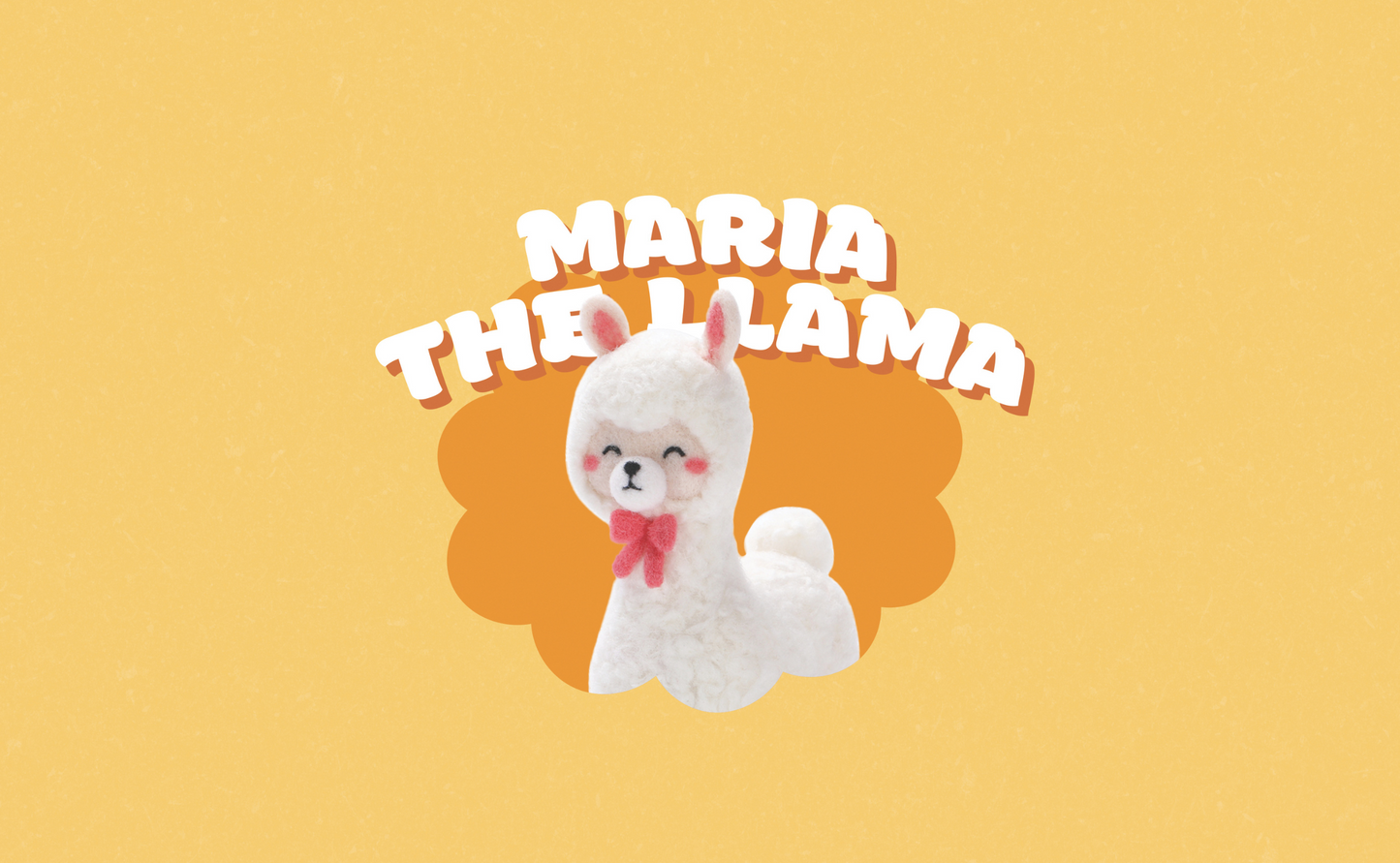 Maria the Llama Felting Kit