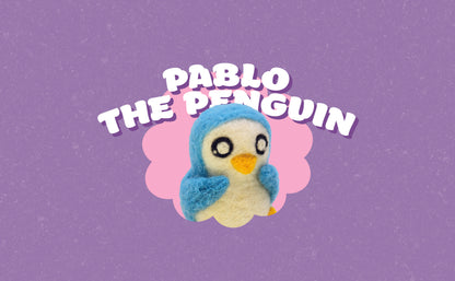 Pablo the Penguin Felting Kit